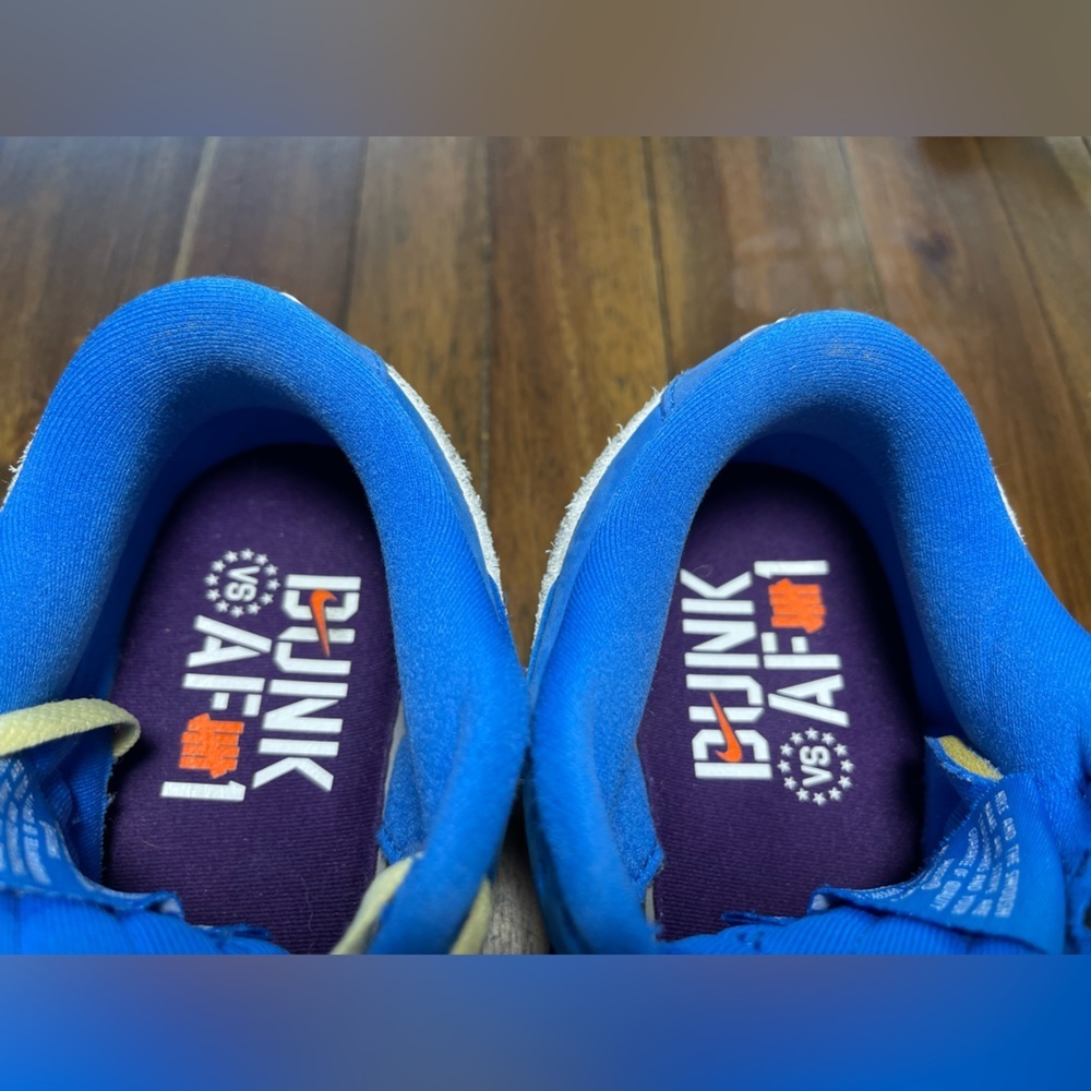 Nike Dunk Low SP x Undefeated 5 On It Blue Purple DH6508-400 Mens 6.5 - Picture 4 of 13
